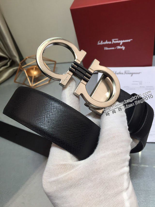 菲拉格慕男士皮帶 Ferragamo雙面牛皮腰帶  jjp2166